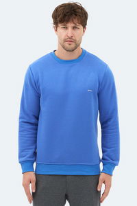 Slazenger - Slazenger MEGAR I Erkek Indigo Sweatshırt