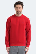 Slazenger - Slazenger MEGAR I Erkek Kırmızı Sweatshırt