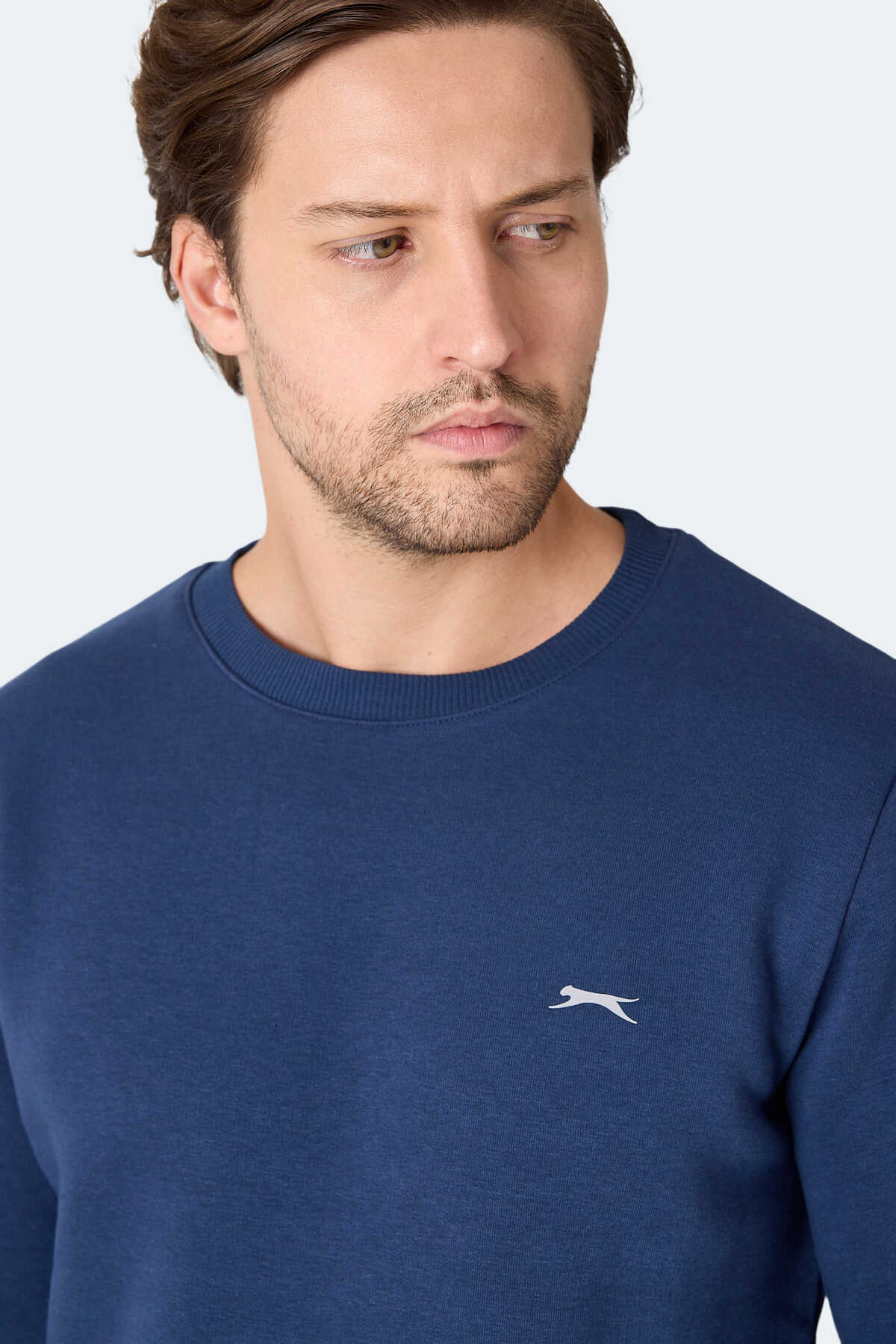 Slazenger MEGAR I Erkek Lacivert Sweatshırt Slazenger MEGAR I Erkek Lacivert Sweatshırt