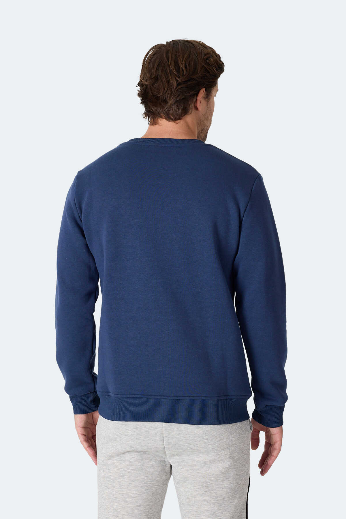 Slazenger MEGAR I Erkek Lacivert Sweatshırt Slazenger MEGAR I Erkek Lacivert Sweatshırt