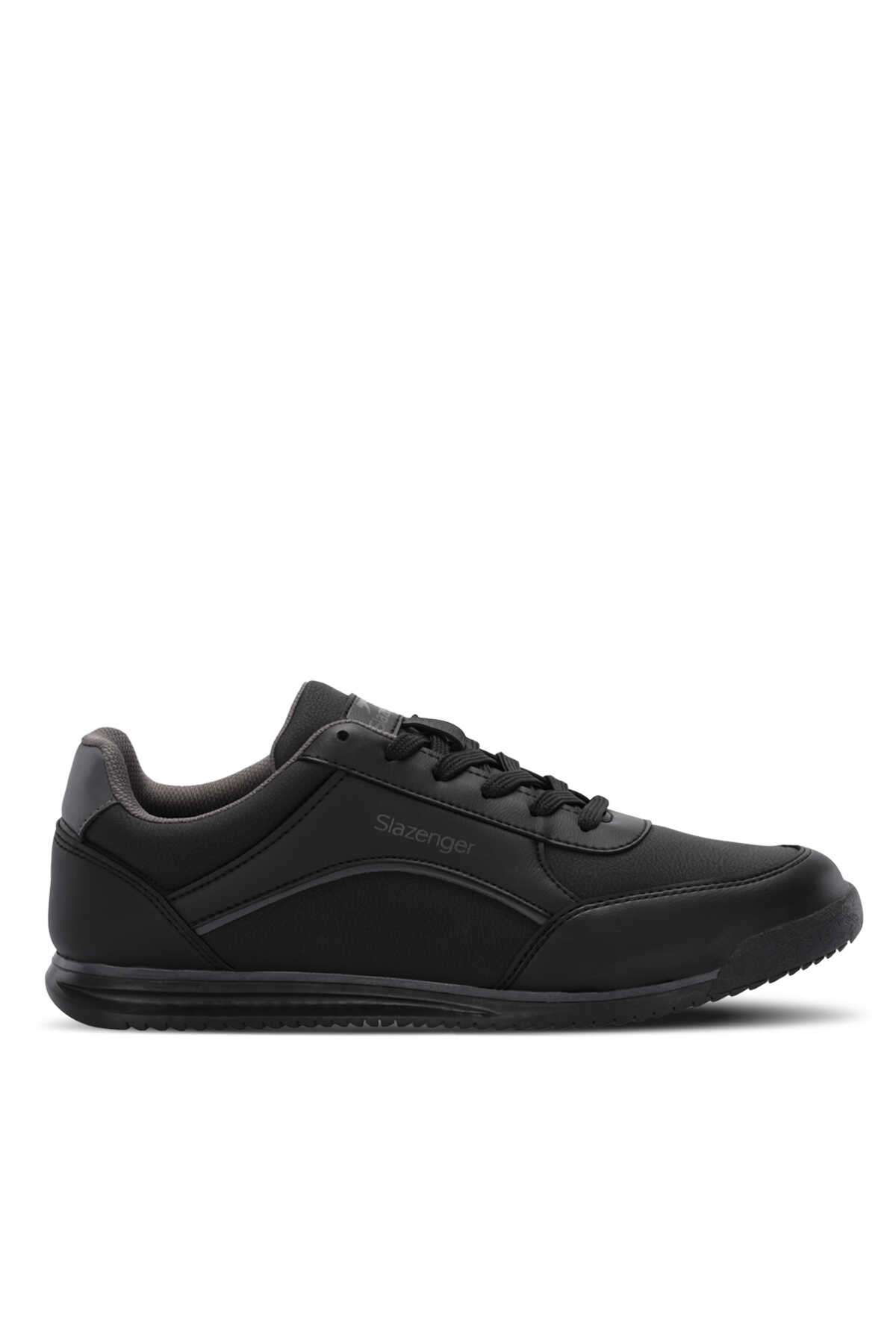 Slazenger - Slazenger MELBURN I Erkek Günlük Ayakkabı Siyah / Siyah