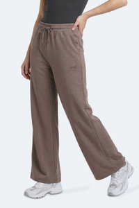 Slazenger - Slazenger MELORA I Kadın Bol Paça Toprak Eşofman Altı