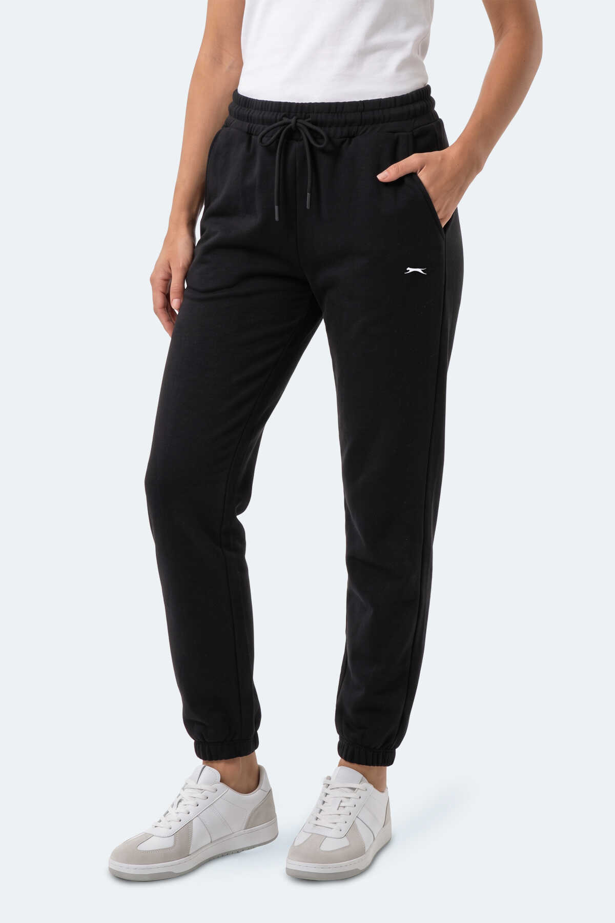 Slazenger - Slazenger MERYA I Kadın Siyah Eşofman Altı