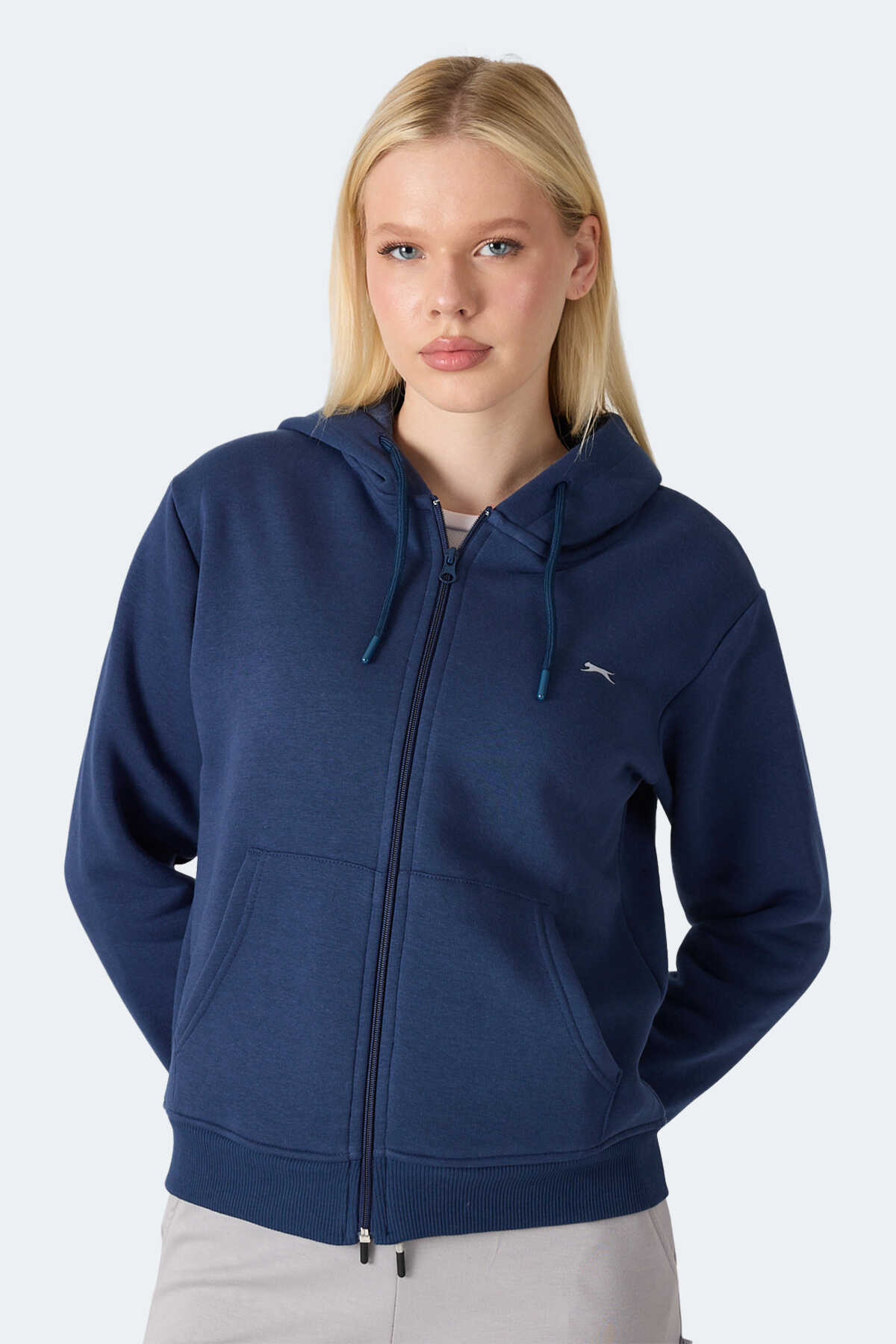 Slazenger - Slazenger MILIO I Kadın Lacivert Sweatshirt