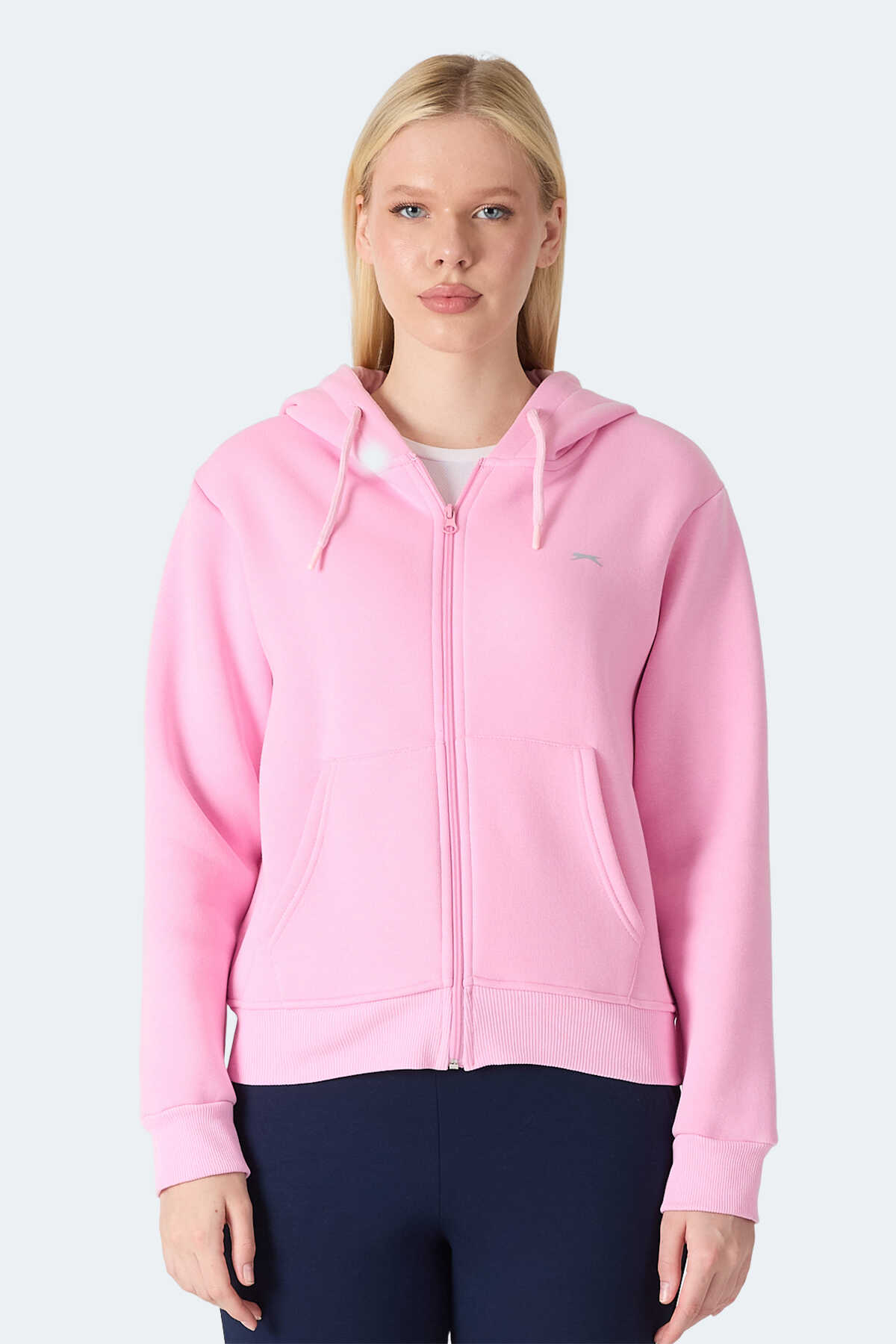 Slazenger - Slazenger MILIO I Kadın Pembe Sweatshirt