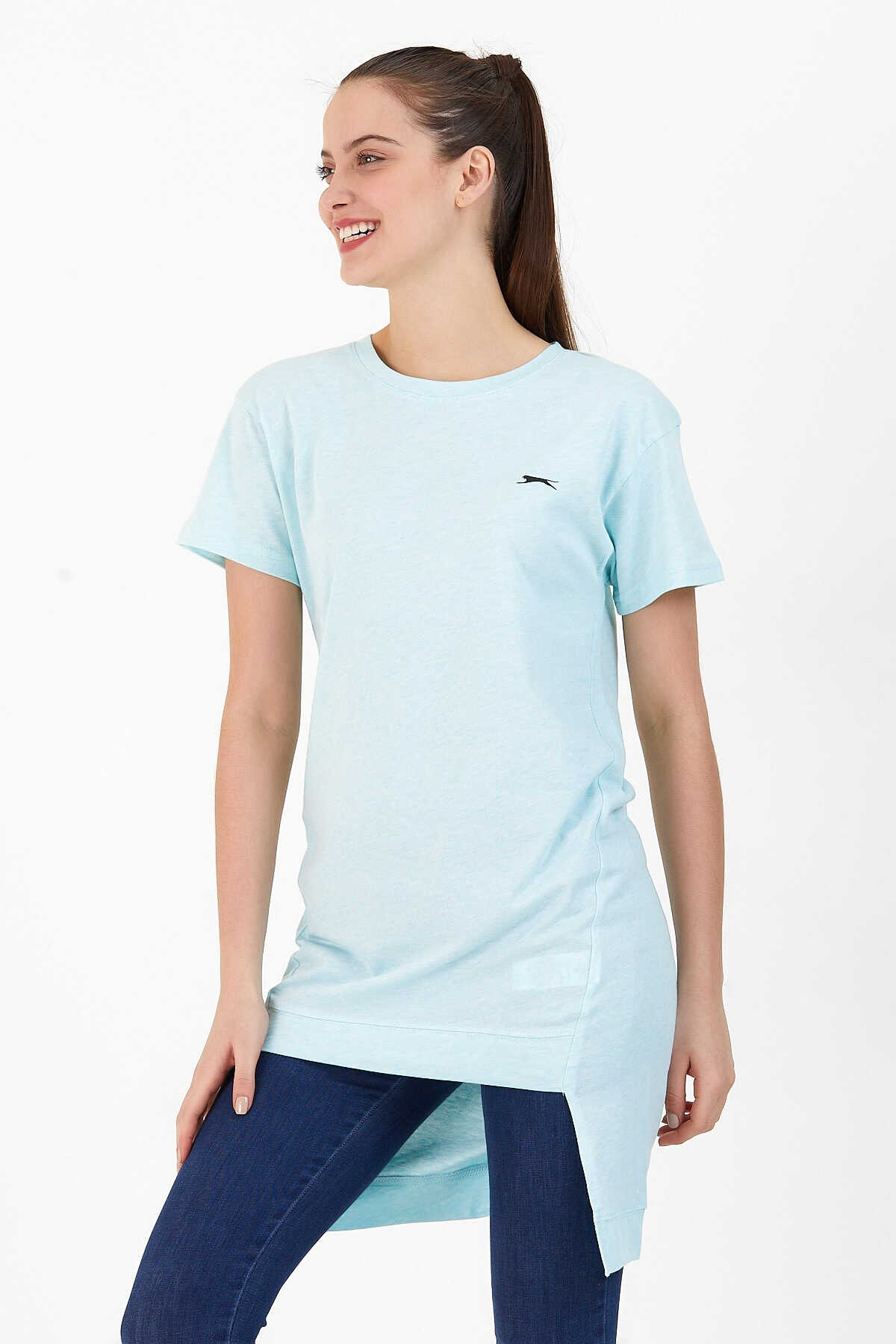 Slazenger - Slazenger MINATO Kadın Yeşil Tişört
