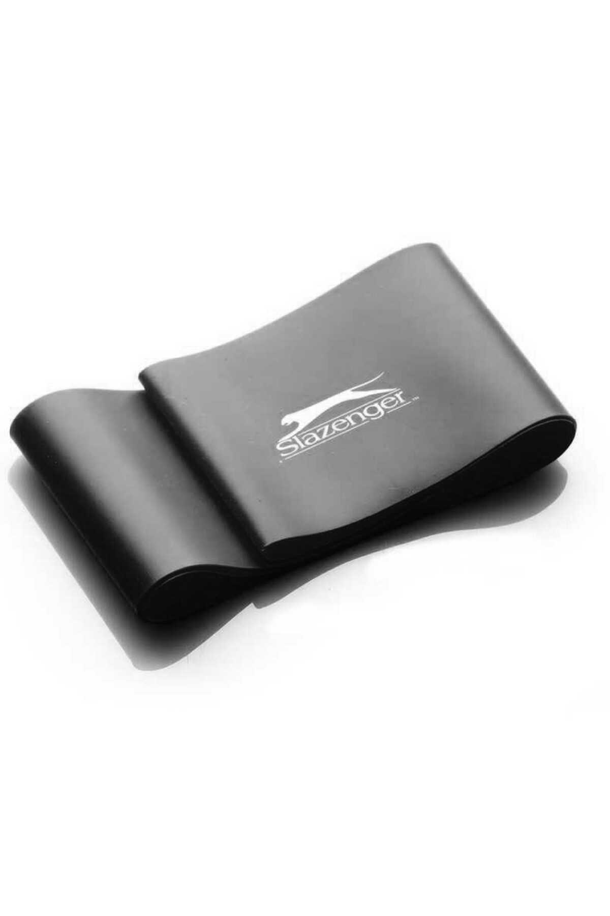 Slazenger - Slazenger Mini Loop Band Heavy Unisex Siyah Pilates Aksesuarları