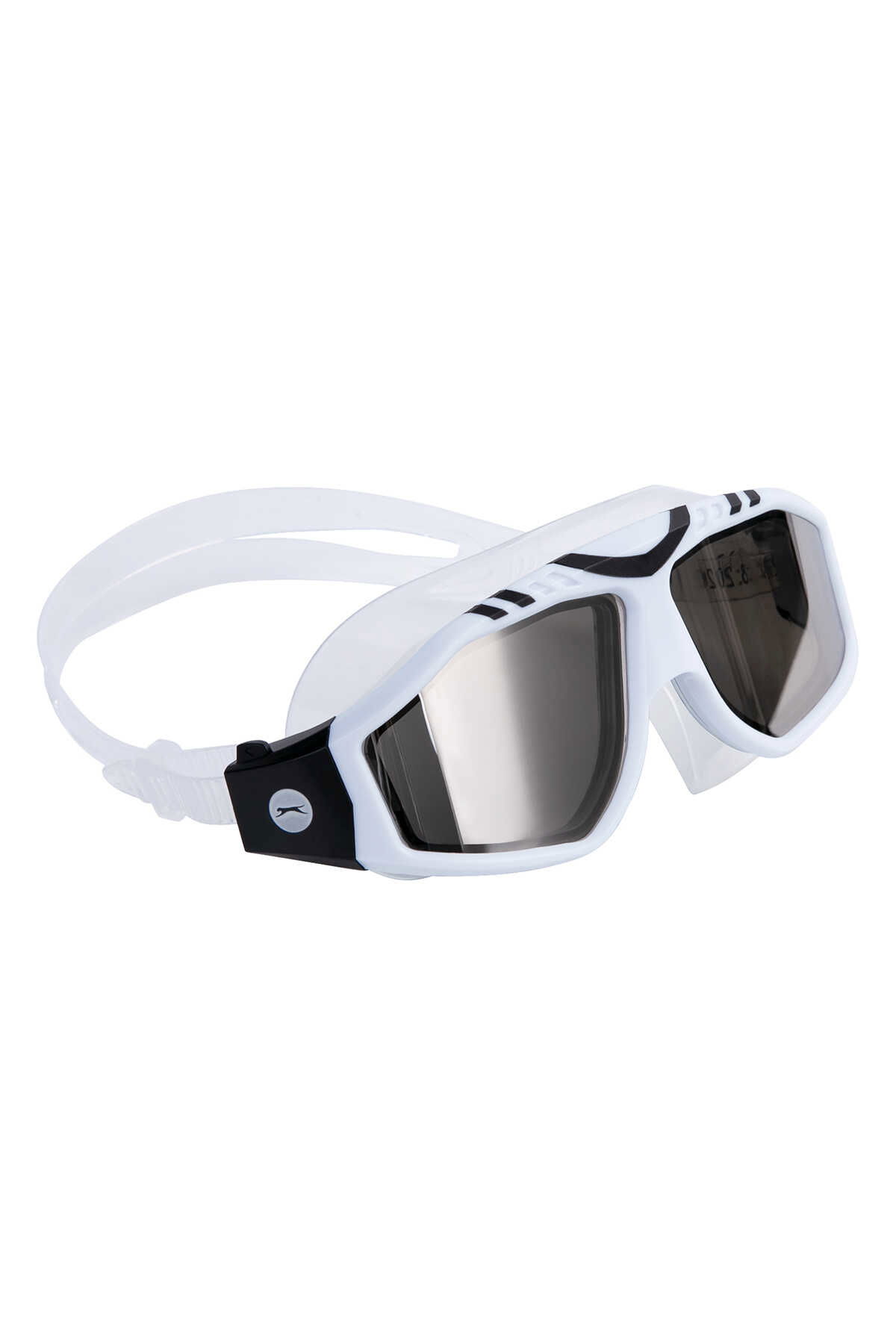 Slazenger - Slazenger MIRROR GL7 Unisex Çocuk Yüzücü Gözlüğü Beyaz
