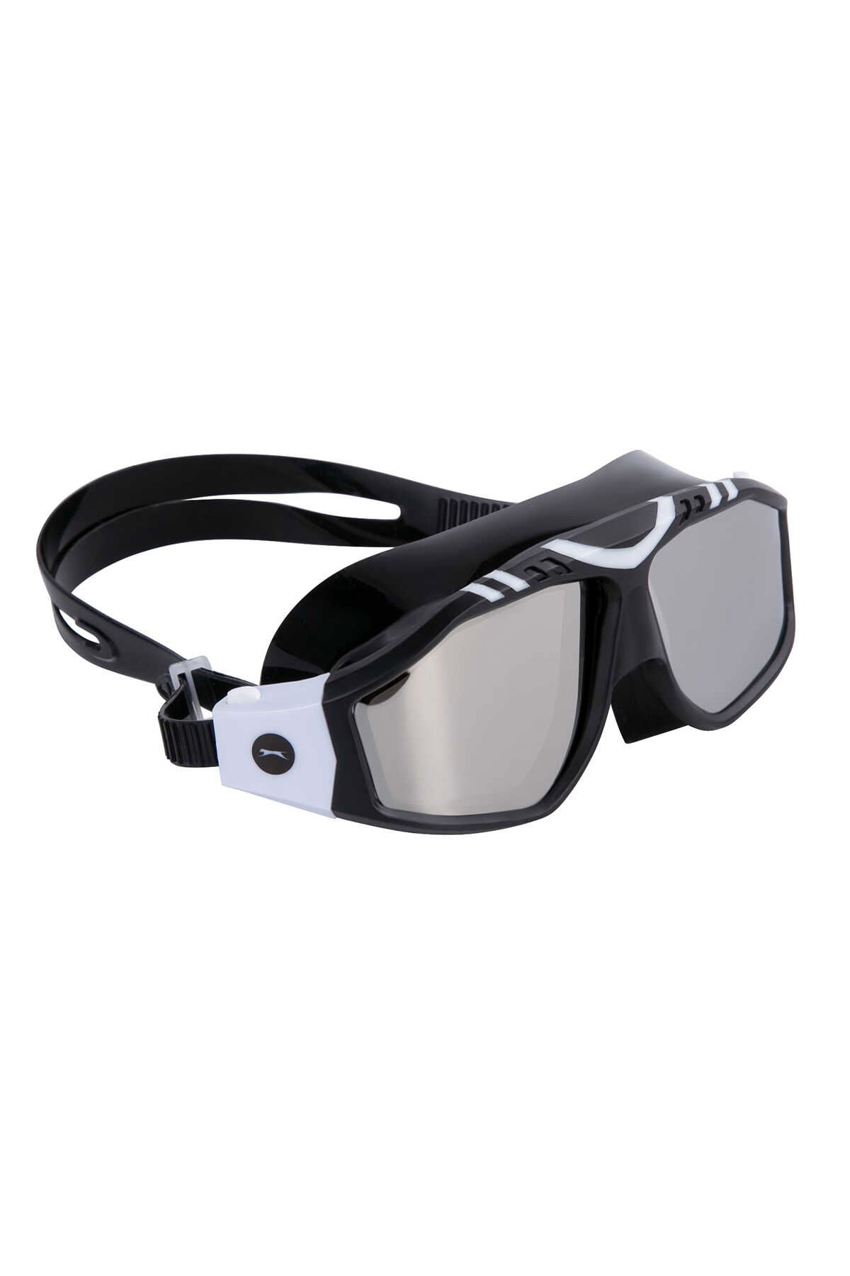 Slazenger - Slazenger MIRROR GL7 Unisex Çocuk Yüzücü Gözlüğü Siyah