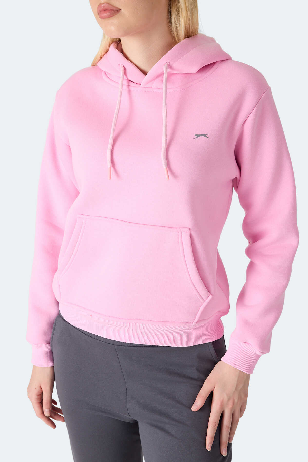 Slazenger MISTY I Kadın Kapüşonlu Gül Sweatshırt Slazenger MISTY I Kadın Kapüşonlu Gül Sweatshırt
