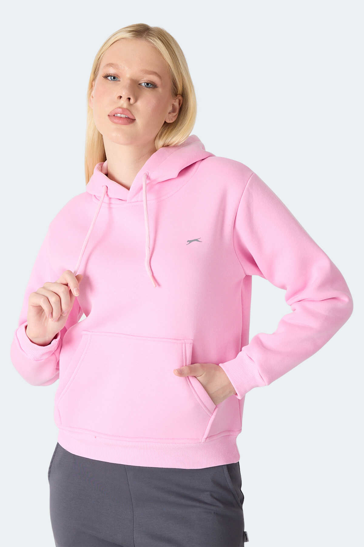 Slazenger MISTY I Kadın Kapüşonlu Gül Sweatshırt Slazenger MISTY I Kadın Kapüşonlu Gül Sweatshırt