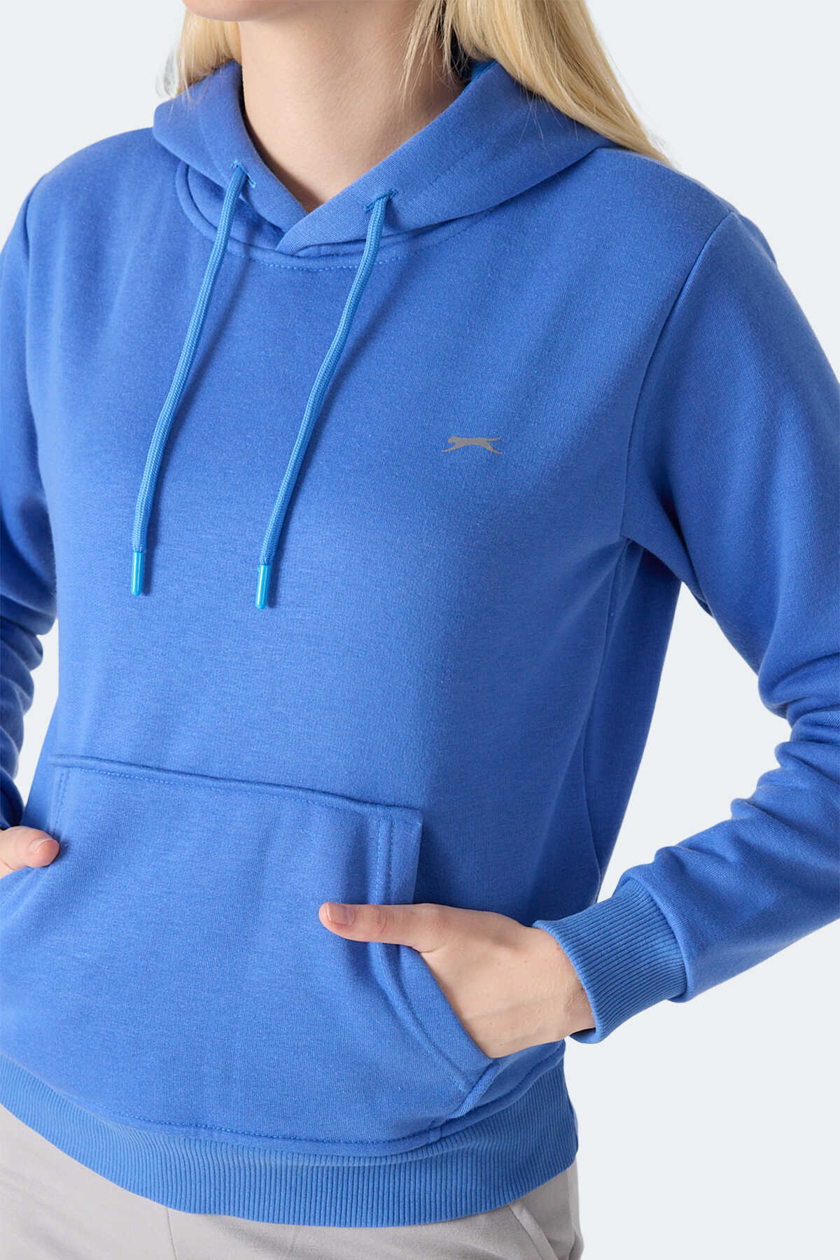 Slazenger MISTY I Kadın Kapüşonlu Indigo Sweatshırt Slazenger MISTY I Kadın Kapüşonlu Indigo Sweatshırt