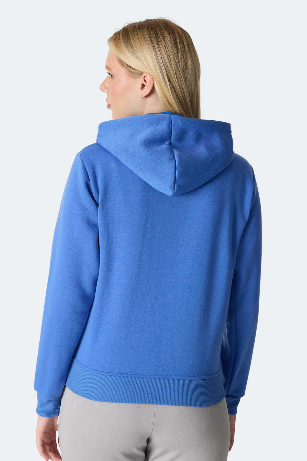 Slazenger MISTY I Kadın Kapüşonlu Indigo Sweatshırt Slazenger MISTY I Kadın Kapüşonlu Indigo Sweatshırt