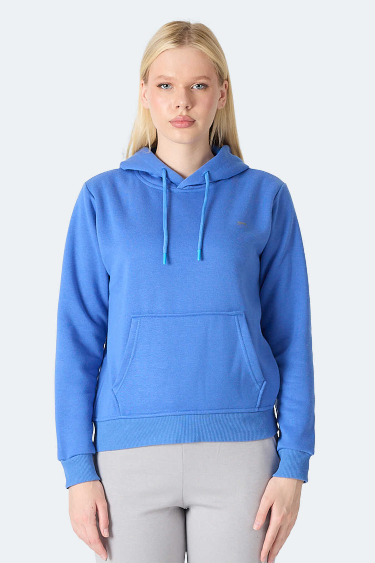 Slazenger MISTY I Kadın Kapüşonlu Indigo Sweatshırt Slazenger MISTY I Kadın Kapüşonlu Indigo Sweatshırt