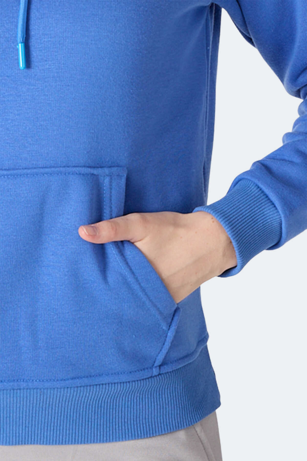Slazenger MISTY I Kadın Kapüşonlu Indigo Sweatshırt Slazenger MISTY I Kadın Kapüşonlu Indigo Sweatshırt
