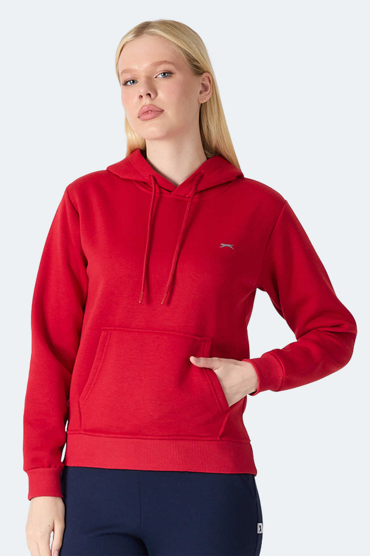 Slazenger - Slazenger MISTY I Kadın Kırmızı Sweatshirt