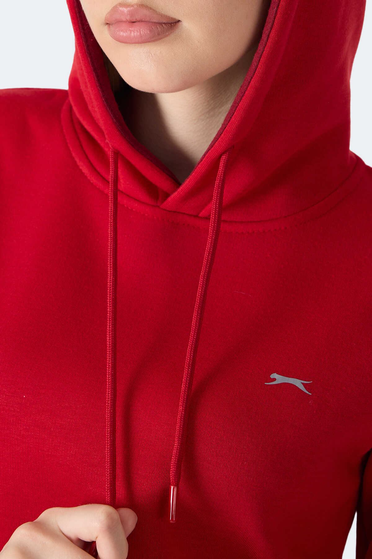 Slazenger MISTY I Kadın Kapüşonlu Kırmızı Sweatshırt Slazenger MISTY I Kadın Kapüşonlu Kırmızı Sweatshırt