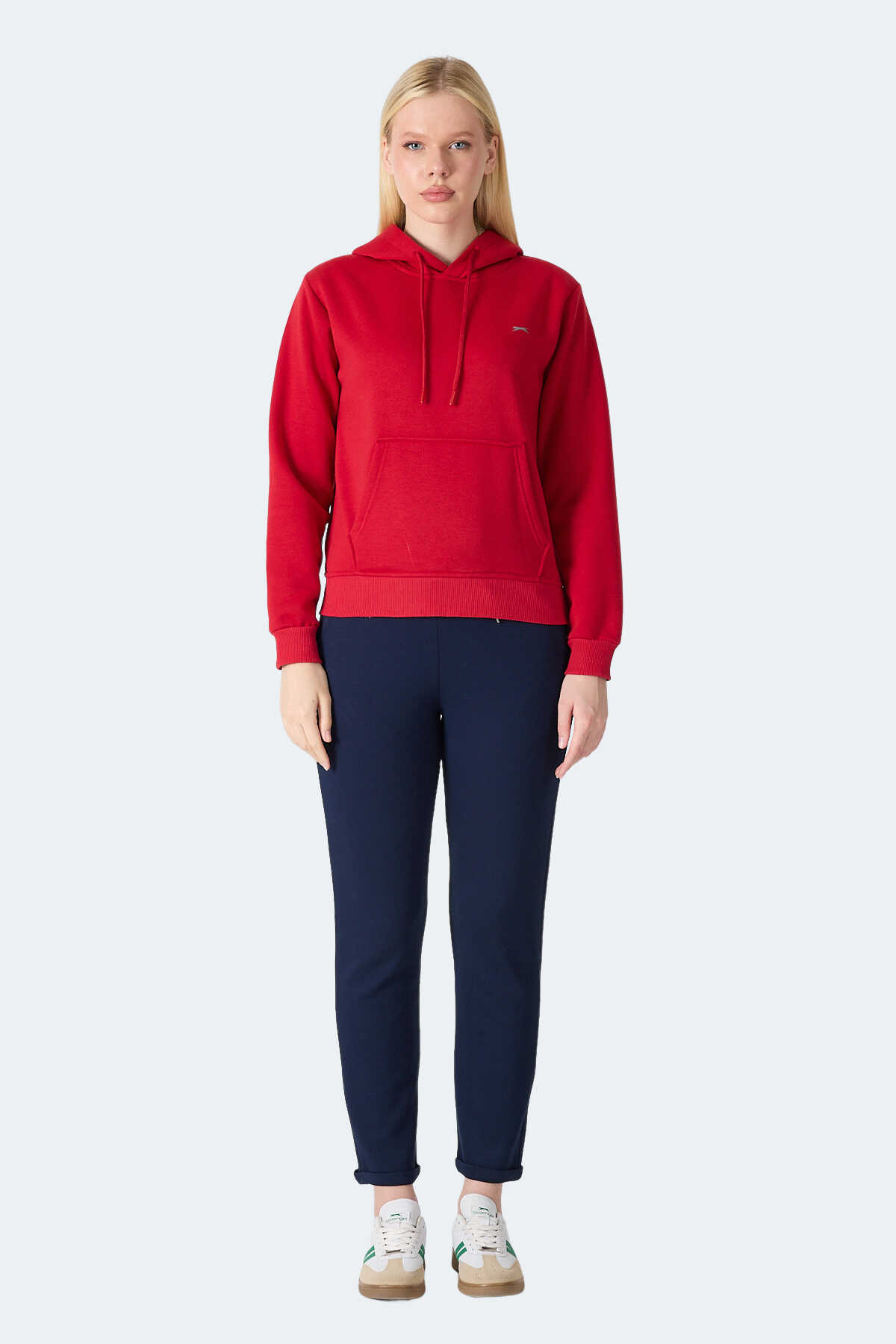 Slazenger MISTY I Kadın Kapüşonlu Kırmızı Sweatshırt Slazenger MISTY I Kadın Kapüşonlu Kırmızı Sweatshırt