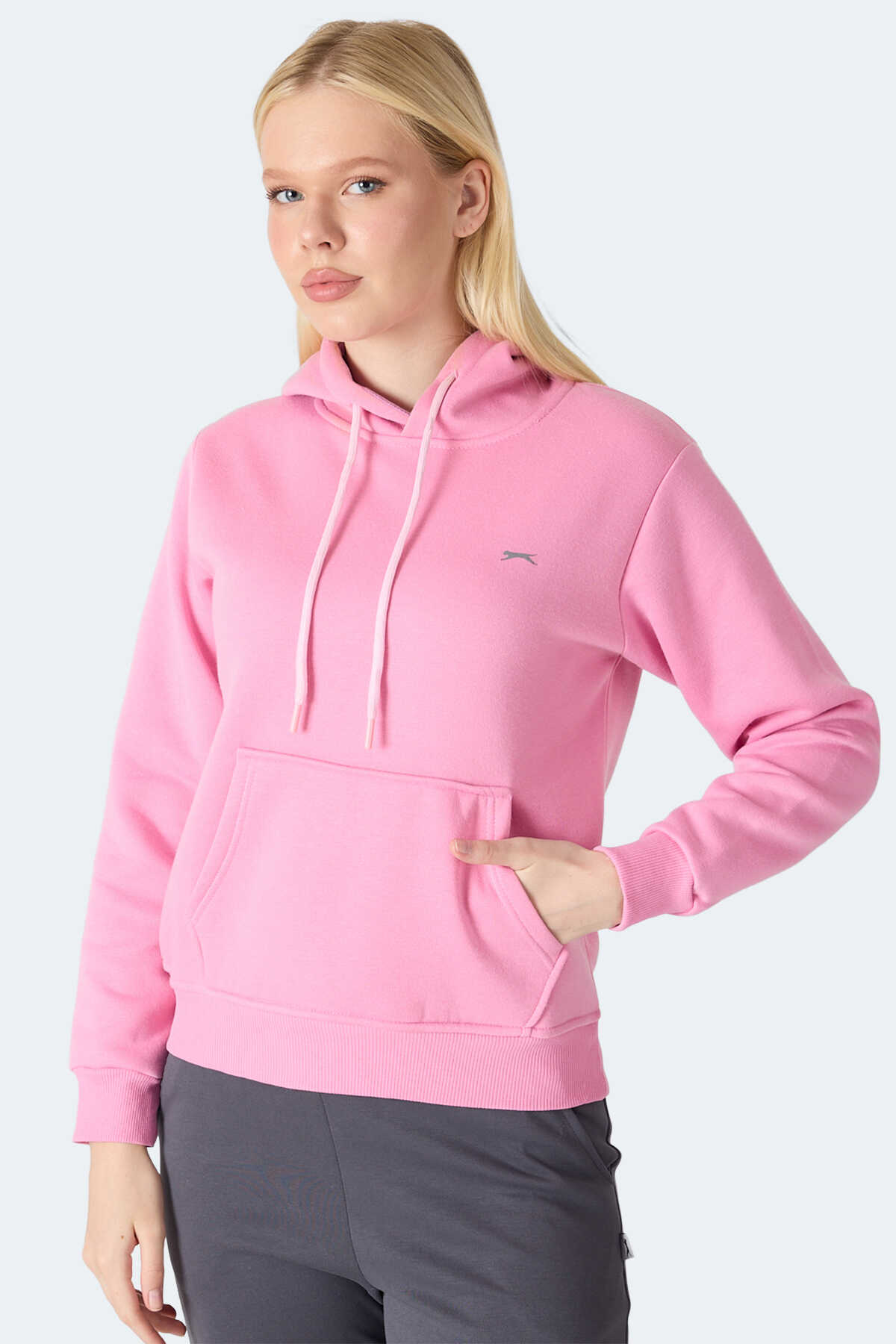 Slazenger - Slazenger MISTY I Kadın Pembe Sweatshirt