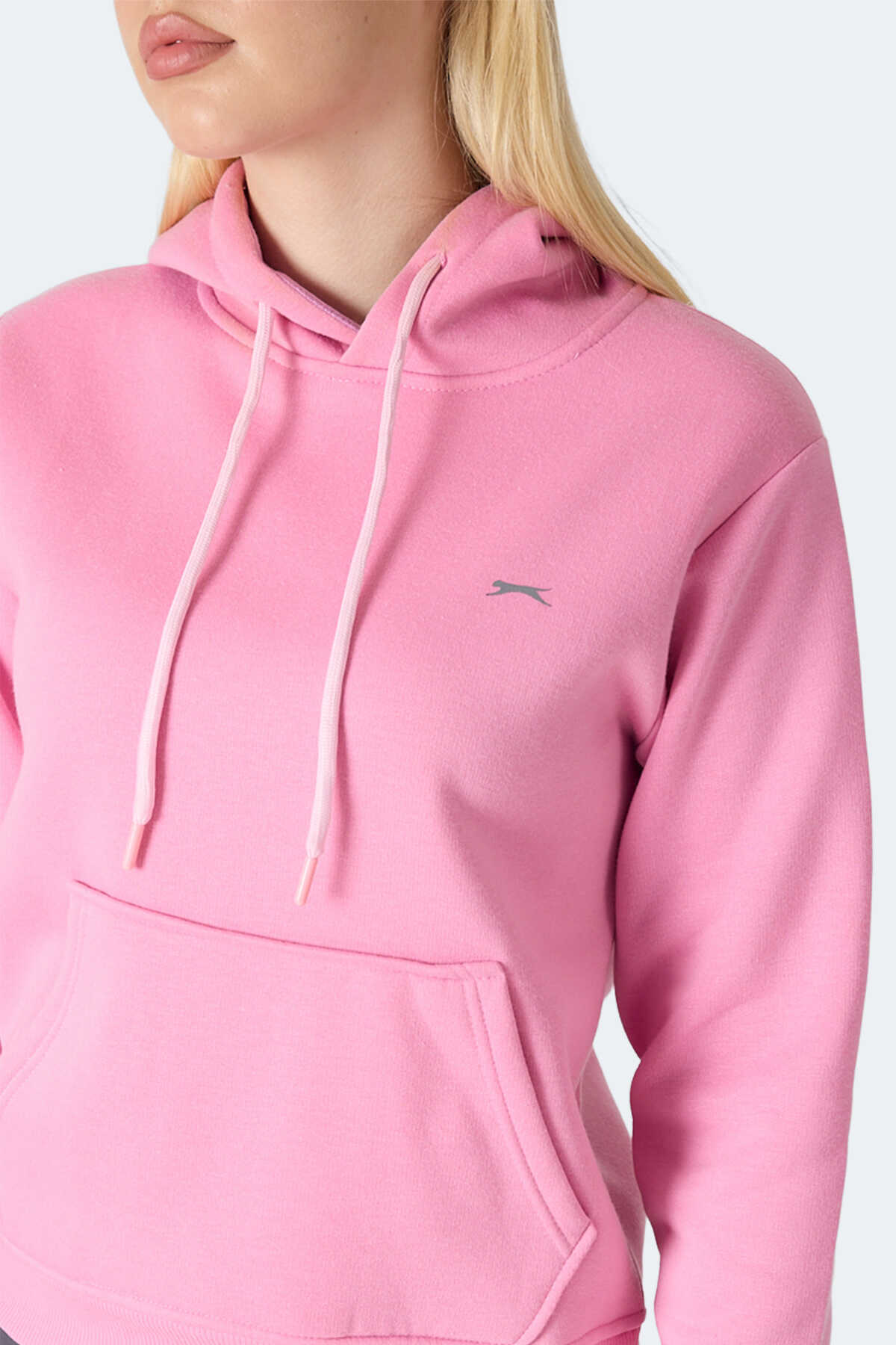 Slazenger MISTY I Kadın Kapüşonlu Pembe Sweatshırt Slazenger MISTY I Kadın Kapüşonlu Pembe Sweatshırt