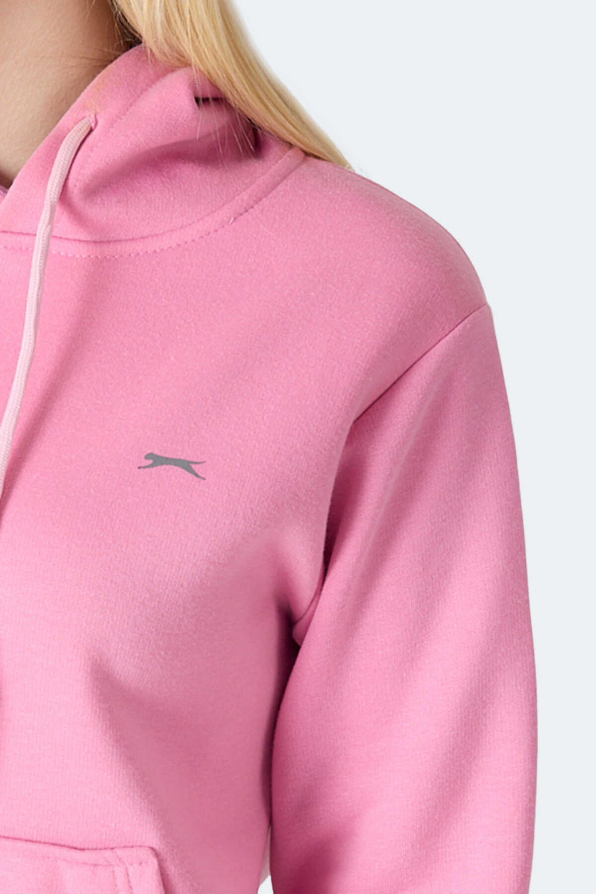 Slazenger MISTY I Kadın Kapüşonlu Pembe Sweatshırt Slazenger MISTY I Kadın Kapüşonlu Pembe Sweatshırt