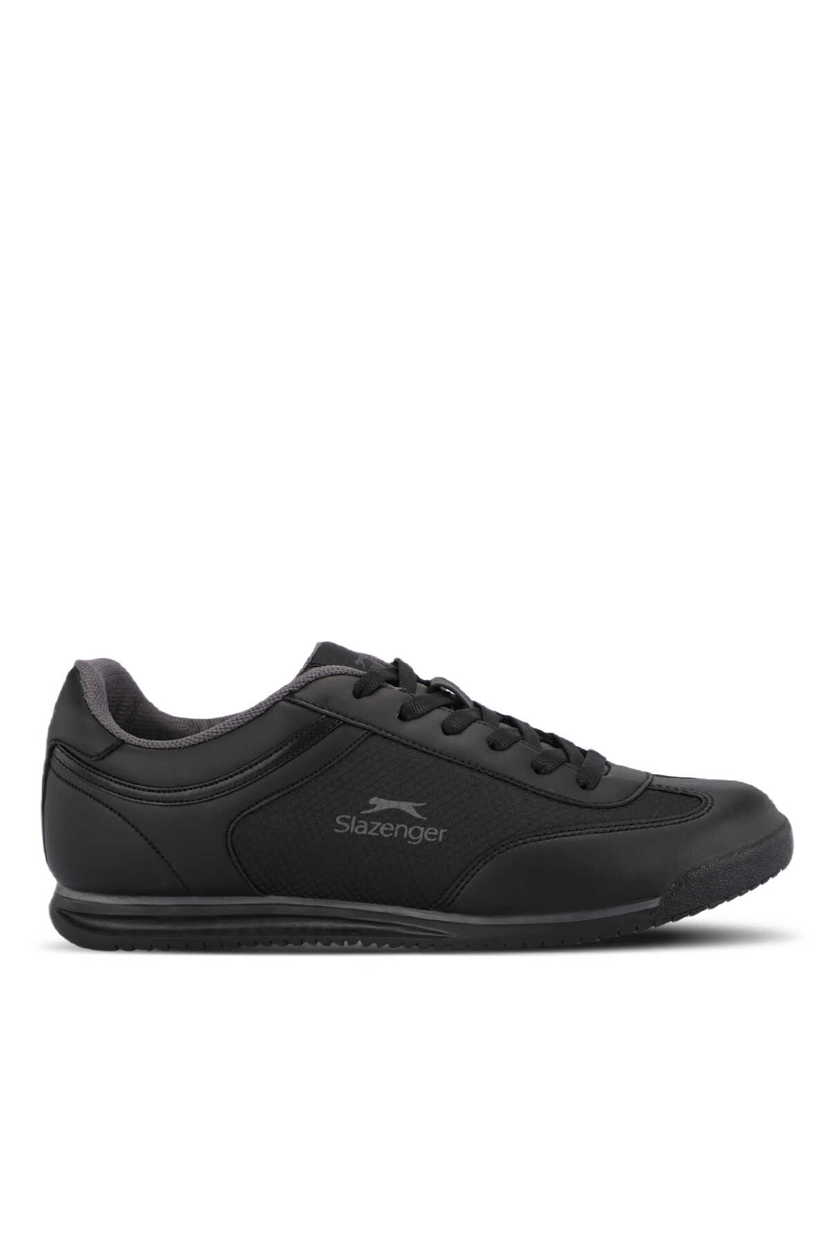 Slazenger - Slazenger MOJO I Erkek Siyah / Koyu Gri Günlük Spor Ayakkabısı