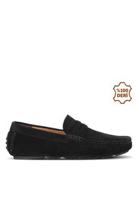 Slazenger - Slazenger MONTANA I Erkek Deri Siyah Süet Comfort