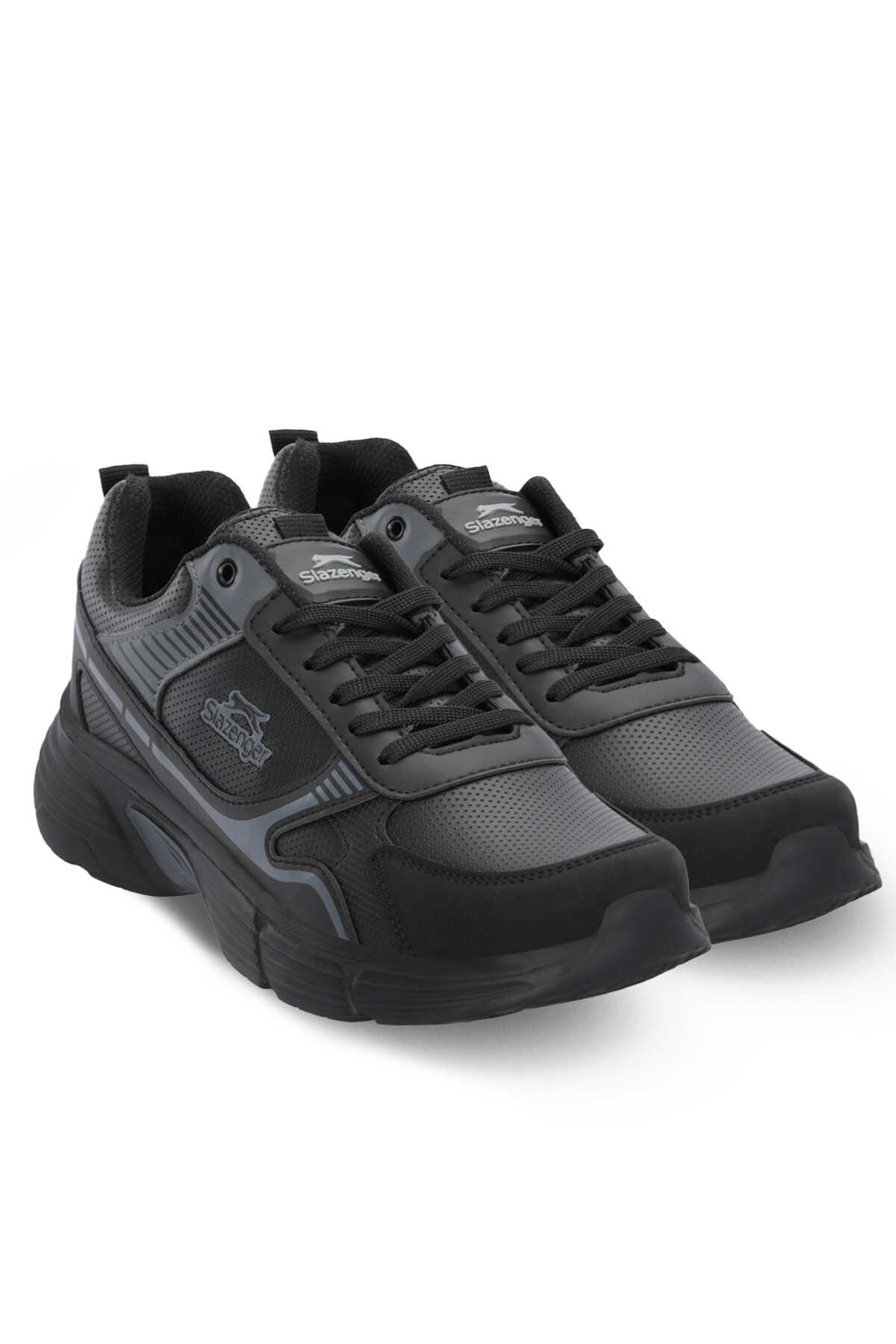 Slazenger MONTERO I Erkek Siyah / Koyu Gri Koşu & Yürüyüş Spor Ayakkabısı Slazenger MONTERO I Erkek Siyah / Koyu Gri Koşu & Yürüyüş Spor Ayakkabısı