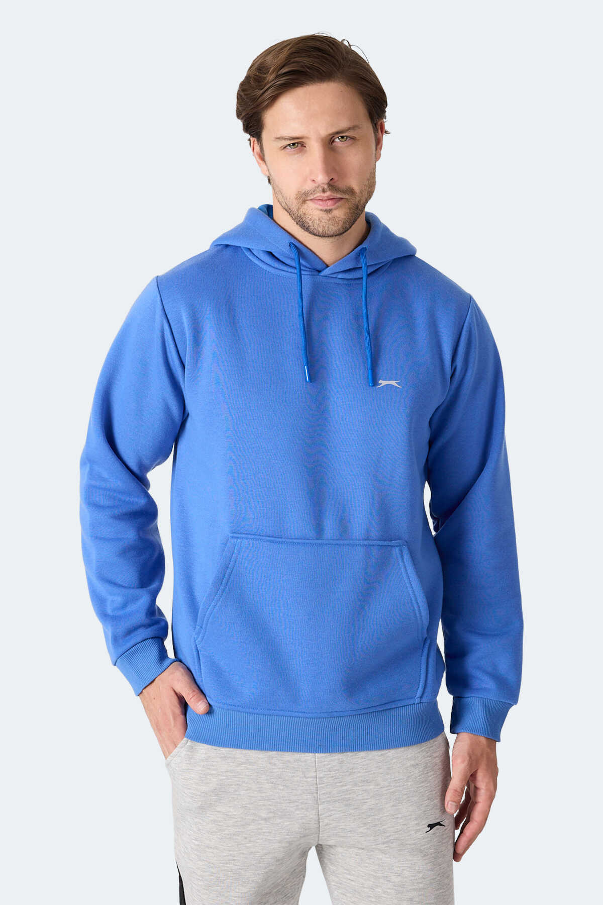 Slazenger - Slazenger MOONLIGHT I Erkek Indigo Sweatshirt