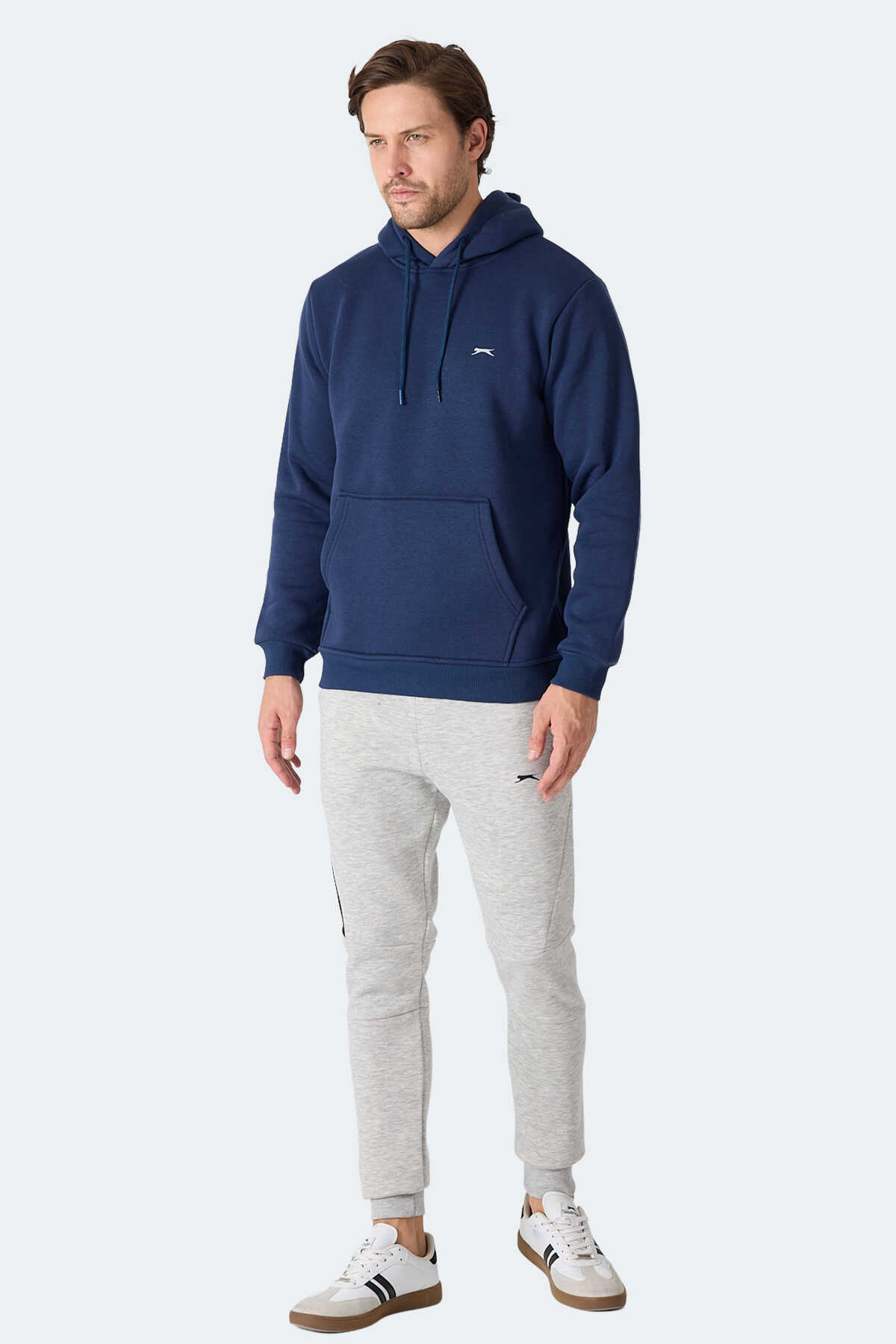 Slazenger MOONLIGHT I Erkek Kapüşonlu Lacivert Sweatshırt Slazenger MOONLIGHT I Erkek Kapüşonlu Lacivert Sweatshırt