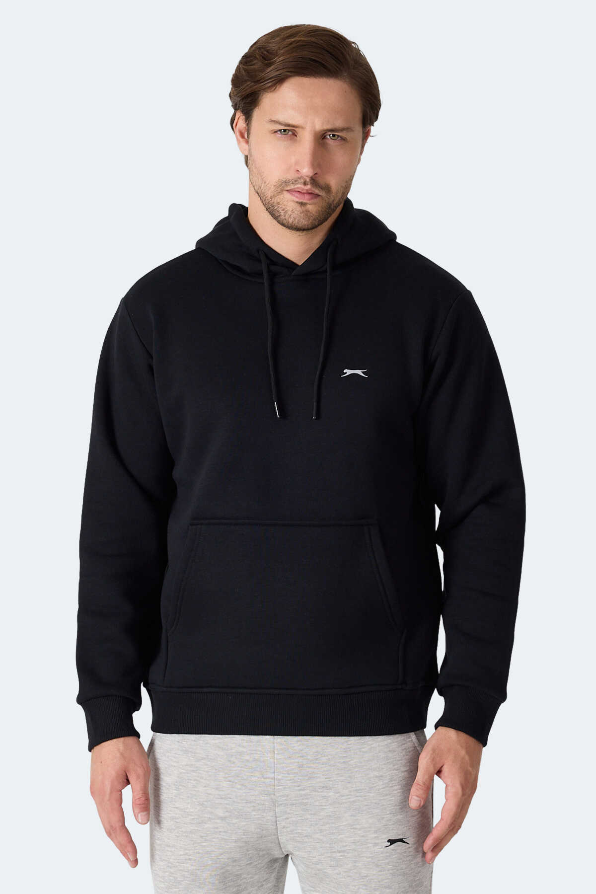 Slazenger - Slazenger MOONLIGHT I Erkek Siyah Sweatshirt