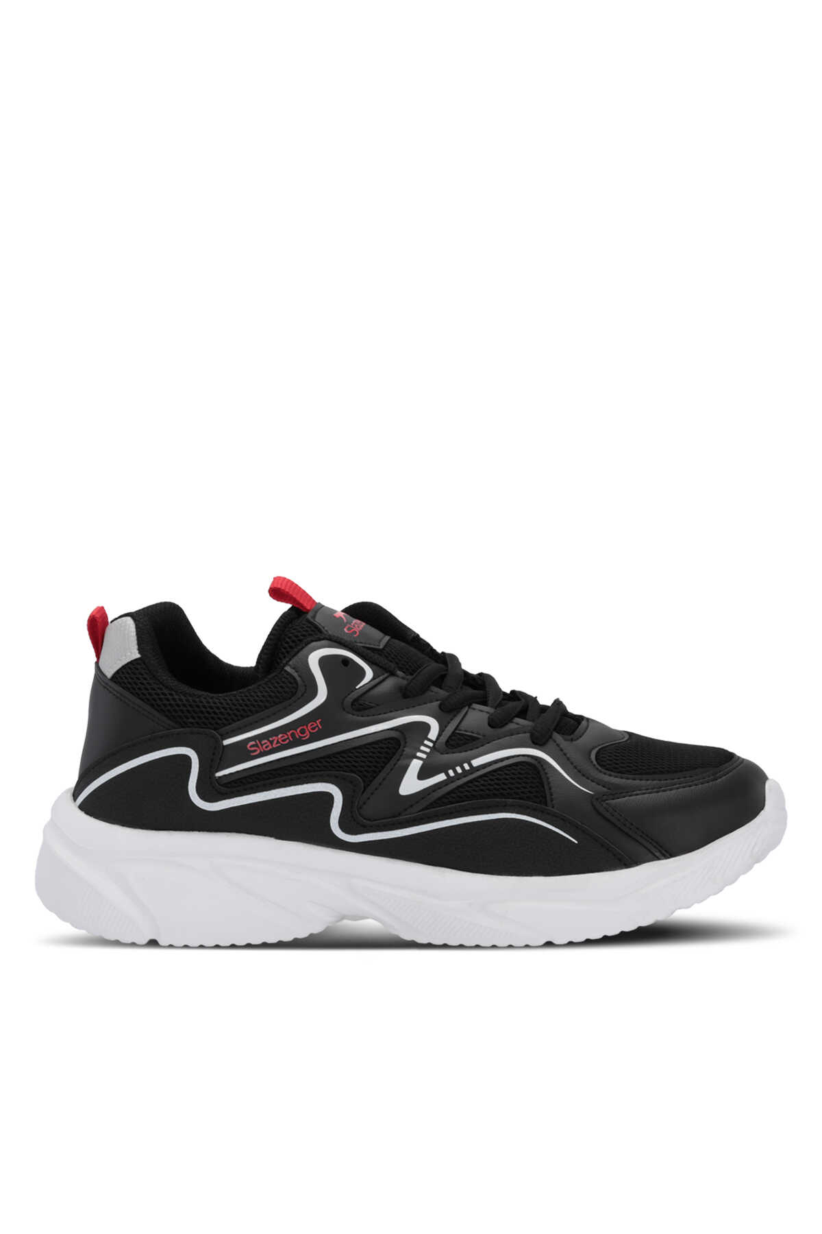 Slazenger - Slazenger MULTI I Erkek Siyah / Beyaz Koşu & Yürüyüş Spor Ayakkabısı