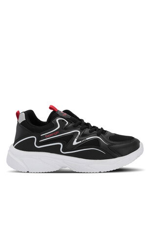 Slazenger MULTI I Erkek  Siyah / Beyaz Koşu & Yürüyüş Spor Ayakkabısı 