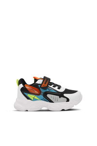 Slazenger - Slazenger NABIL Unisex Çocuk Cırt Cırtlı Siyah / Beyaz Günlük Spor Ayakkabısı Slazenger - Slazenger NABIL Unisex Çocuk Cırt Cırtlı Siyah / Beyaz Günlük Spor Ayakkabısı