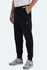 Slazenger - Slazenger NACIO Erkek Cepli Dar Paça Siyah Eşofman Altı Slazenger - Slazenger NACIO Erkek Cepli Dar Paça Siyah Eşofman Altı