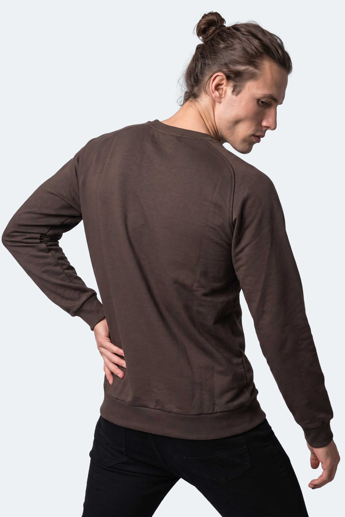 Slazenger NADAV Erkek Kahve Sweatshırt - 7