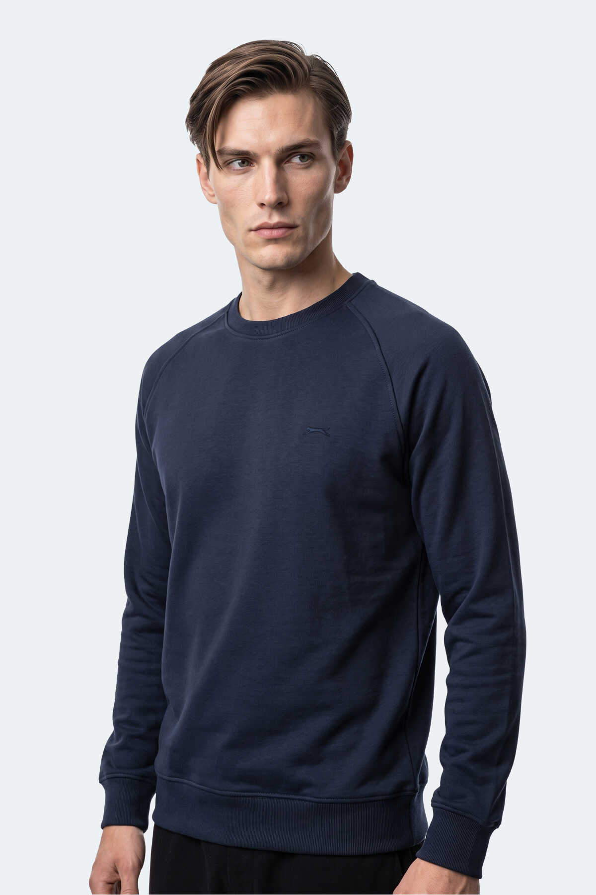 Slazenger - Slazenger NADAV Erkek Lacivert Sweatshırt