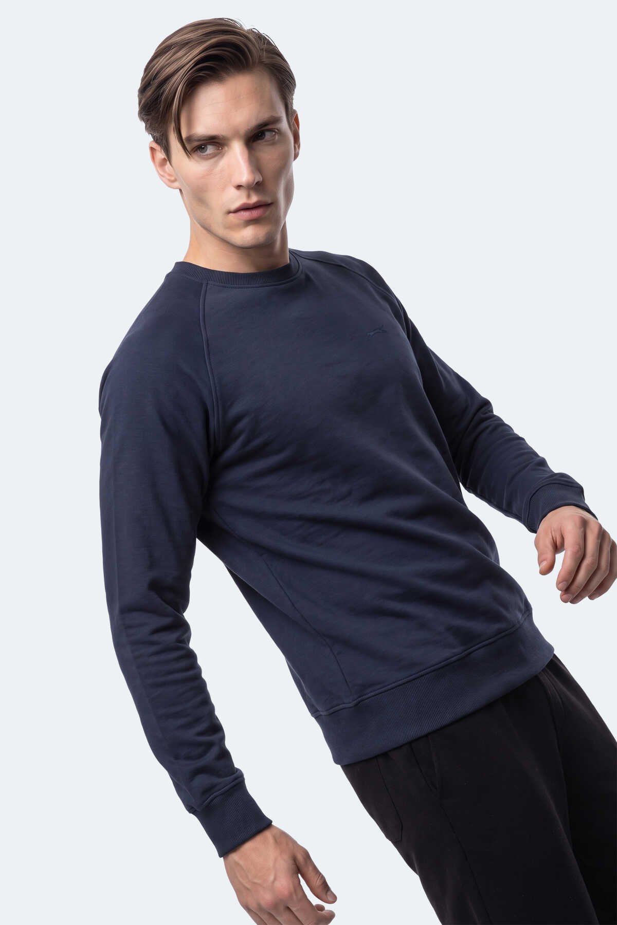 Slazenger NADAV Erkek Lacivert Sweatshırt - 3