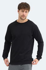 Slazenger - Slazenger NADAV Erkek Siyah Sweatshırt