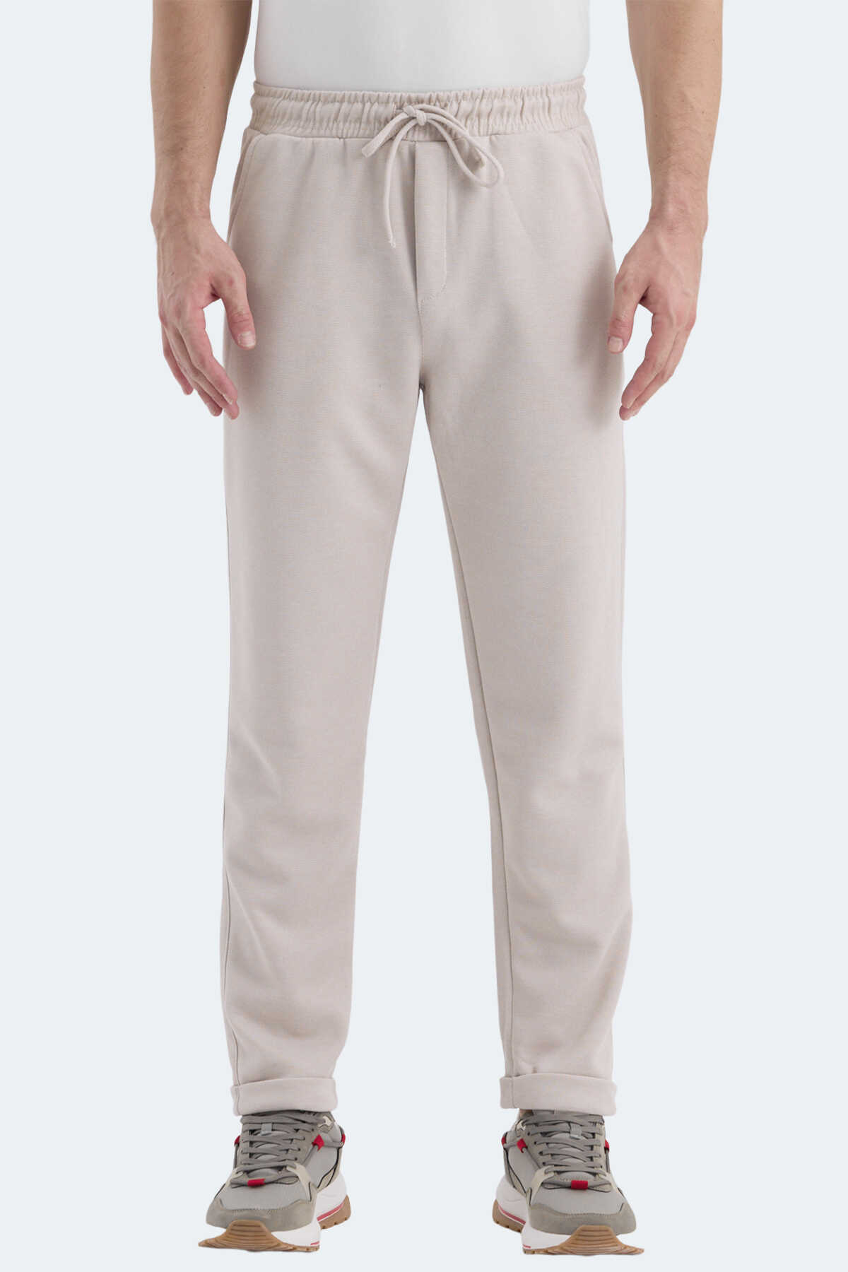 Slazenger - Slazenger NADICA Erkek Eşofman Altı Bej
