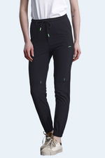 Slazenger - Slazenger NADIYA Kadın Cepli Dar Paça Siyah Eşofman Altı Slazenger - Slazenger NADIYA Kadın Cepli Dar Paça Siyah Eşofman Altı