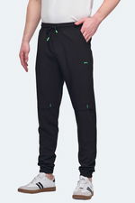 Slazenger - Slazenger NADJA Erkek Cepli Dar Paça Siyah Eşofman Altı