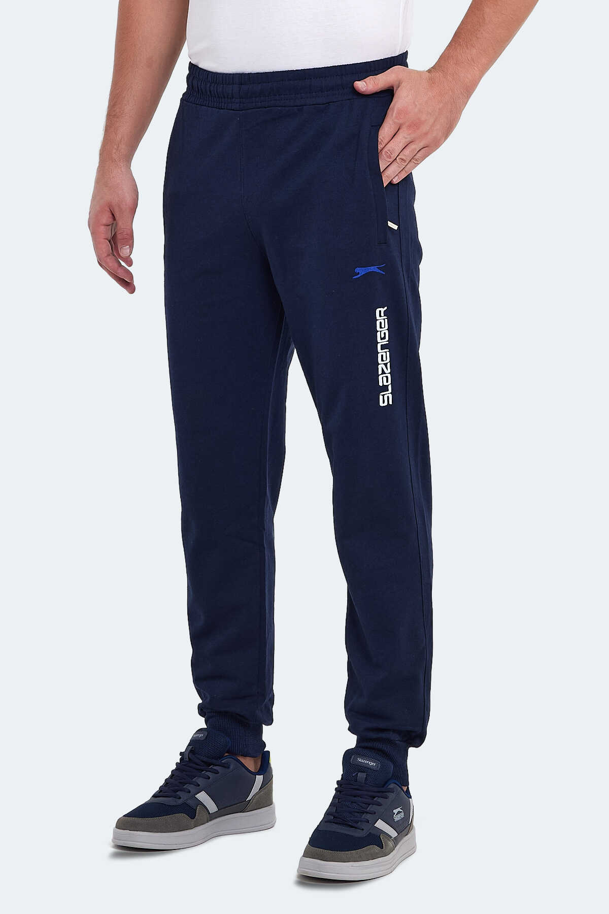 Slazenger - Slazenger NAME MT Erkek Eşofman Altı Lacivert