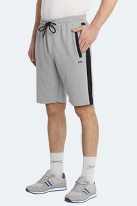 Slazenger - Slazenger NANDO I Erkek Cepli Gri Şort