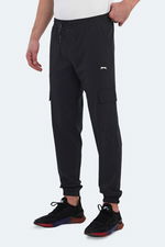 Slazenger - Slazenger NAPOLLA Erkek Cepli Dar Paça Siyah Eşofman Altı Slazenger - Slazenger NAPOLLA Erkek Cepli Dar Paça Siyah Eşofman Altı