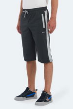 Slazenger - Slazenger NARAYAN IN Erkek Cepli Kapri Koyu Gri Şort Slazenger - Slazenger NARAYAN IN Erkek Cepli Kapri Koyu Gri Şort