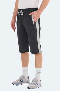 Slazenger - Slazenger NARAYAN IN Erkek Cepli Kapri Siyah Şort