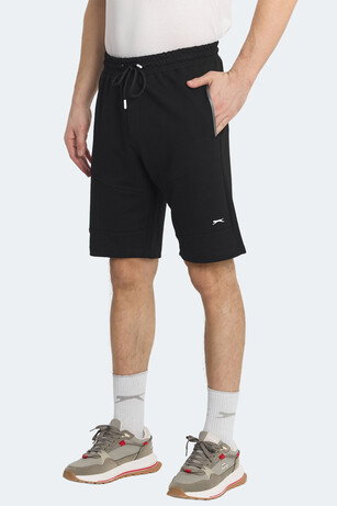 Slazenger NASIM IN Erkek Cepli Siyah Şort