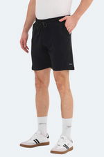 Slazenger - Slazenger NASTYA IN Erkek Cepli Siyah Şort