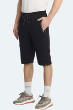 Slazenger - Slazenger NATIVA Erkek Cepli Kapri Siyah Şort Slazenger - Slazenger NATIVA Erkek Cepli Kapri Siyah Şort